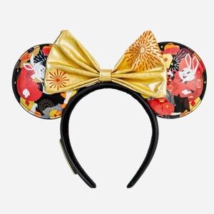 NWT Disney 2023 Ear of the Rabbit Lunar New Year Minnie ears